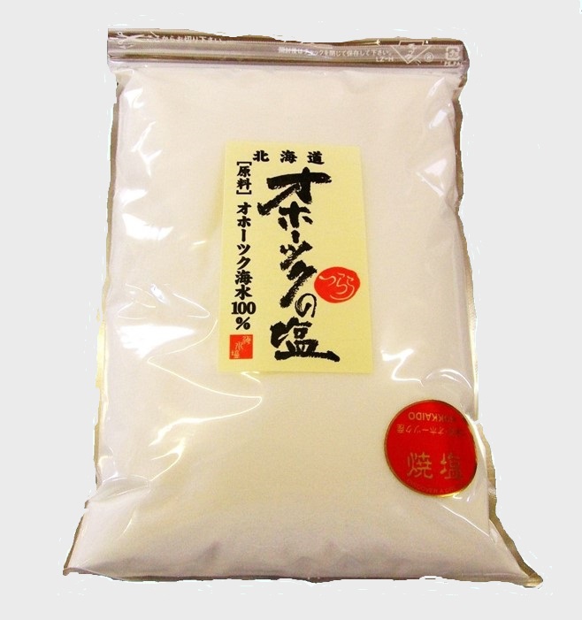 オホーツクの塩 1ｋｇ（焼塩）
