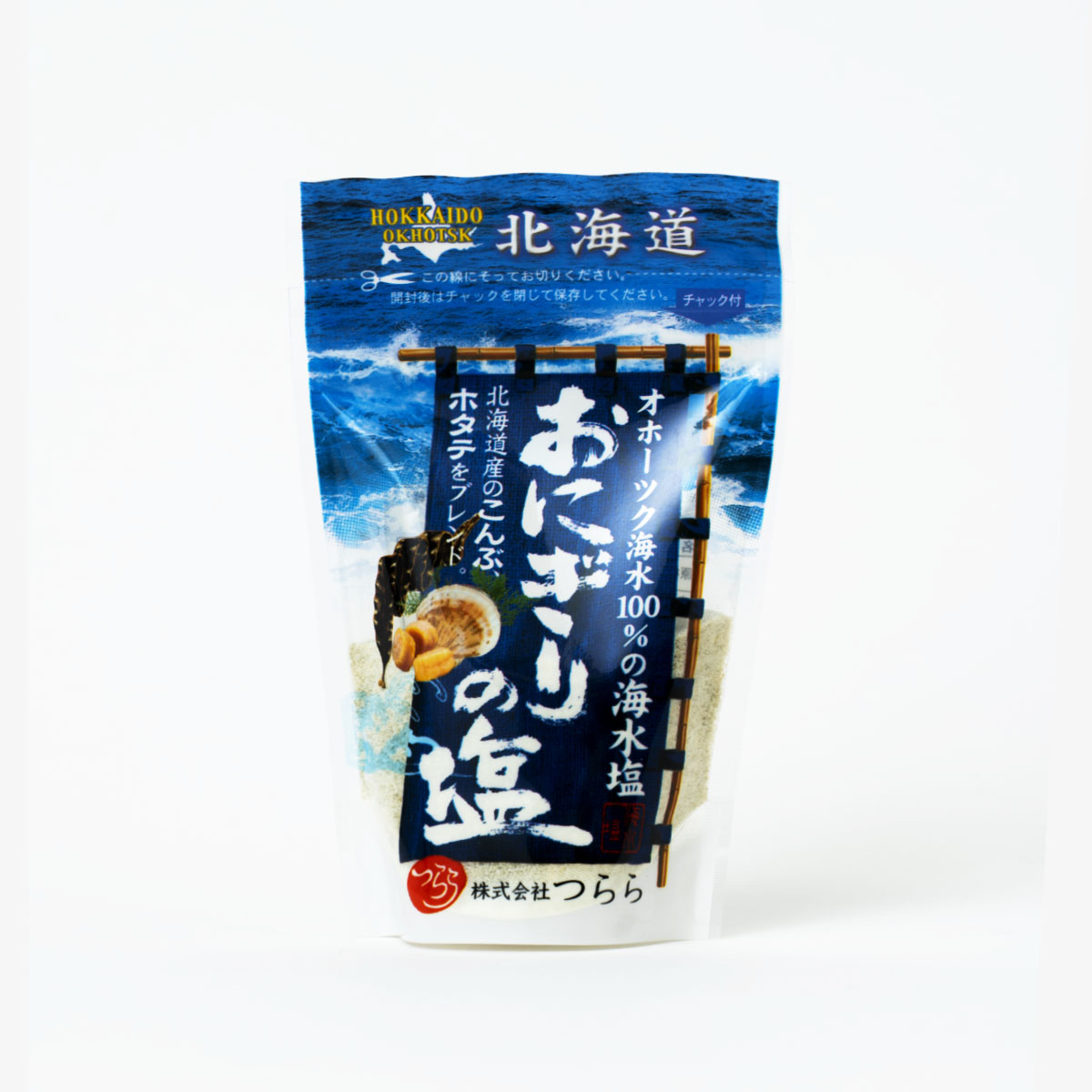オホーツクの塩 おにぎりの塩 90g